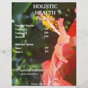 prisare lista A5-flugor Reklamblad
