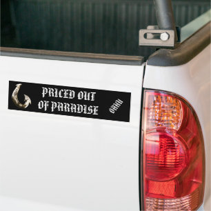PRISERAD FRÅN PARADISE OAHU - stammen Krok Bildekal