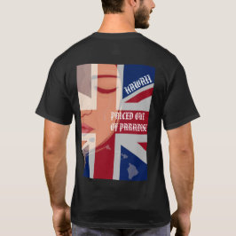 PRISERAT FRÅN PARADISE GRÅTANDE HIIslandsFlagga AV T Shirt