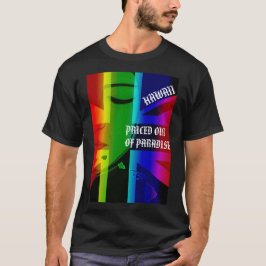 PRISERAT FRÅN PARADISE GRÅTANDE WAHINE HIFlagIslan T Shirt