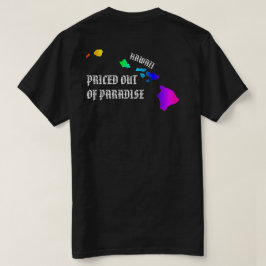 PRISERAT FRÅN PARADISE Hawaii Islands Neon Rainbow T Shirt