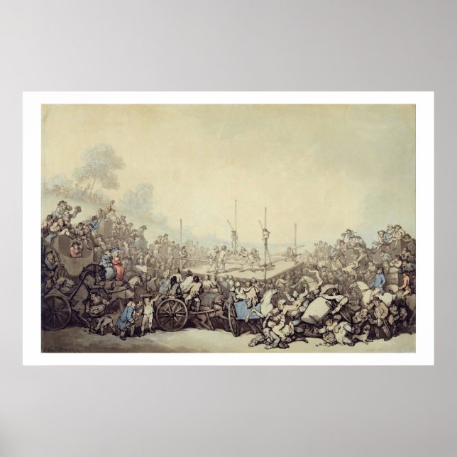 Priskamp, 1787 (penna, bläck och w/c över diagram) poster (Framsidan)