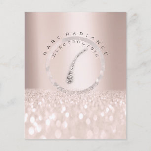 Prislista Skönhetssalong Rose Glitter Elektrolys2 Flygblad