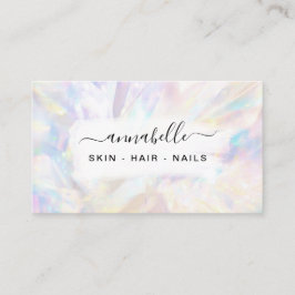 *~* Prism AP26 OPAL QR Crystal Rainbow Etheral Visitkort