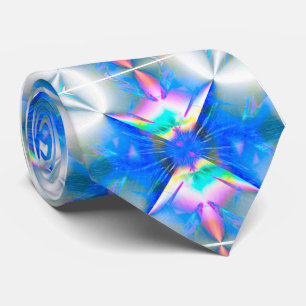 Prism Bloom Herrkrage – Djärkt Ljus och Färg Slips