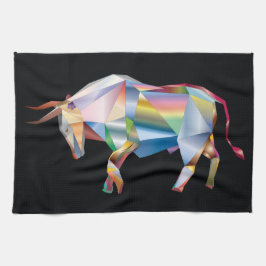Prism Bull Rainbow Abstrakt Fab Kökshandduk