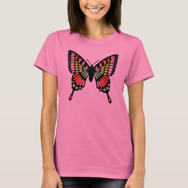Prism Butterfly T-shirt (Framsida)