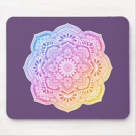 Prism Flower Mandala Mousepad Musmatta