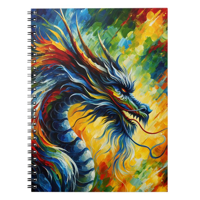Prism Fury Drakanteckningsblock Anteckningsbok (Framsidan)