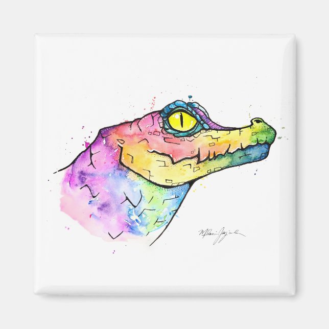 Prism Gator Magnet (Framsidan)