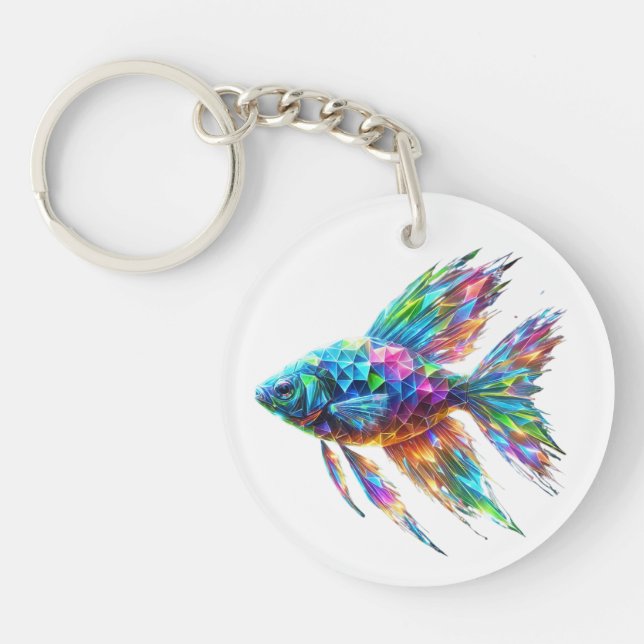 Prism Glow Geometric Fish (Framsidan)