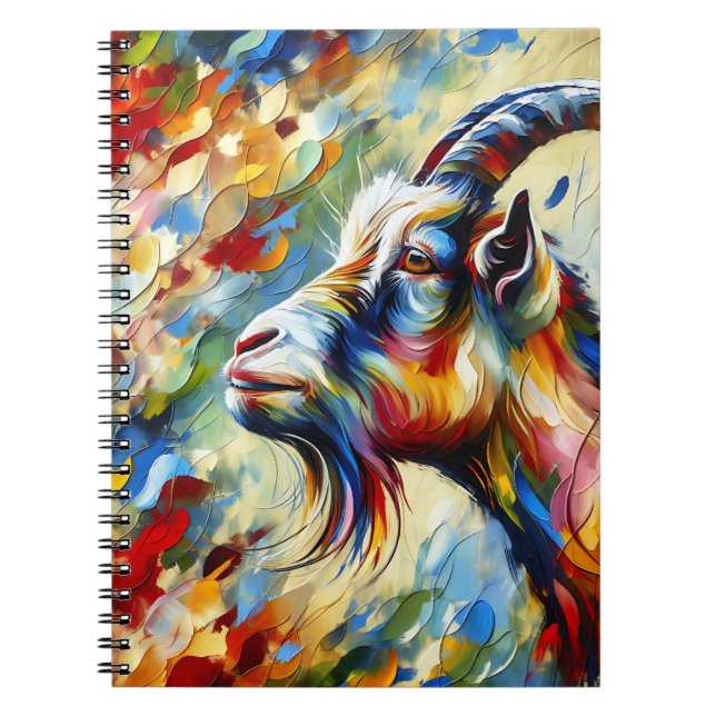 Prism Horned Geting Notebook Anteckningsbok (Framsidan)