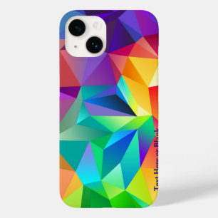 Prism i Rainbow Personalize Text iPhone XS Fodral