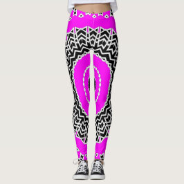 Prism Mandala ( Rosa ) Leggings