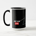 Prism Mugg för Jen Taub LIVE<br><div class="desc">Välkomna,  prismister! Detta mugg återspeglar vårt engagemang för PRISM - Fysisk hälsa,  Relationell friska,  intellektuell hälsa,  Andlig hälsa och psykisk hälsa. Plus kaffe (eller te)!</div>