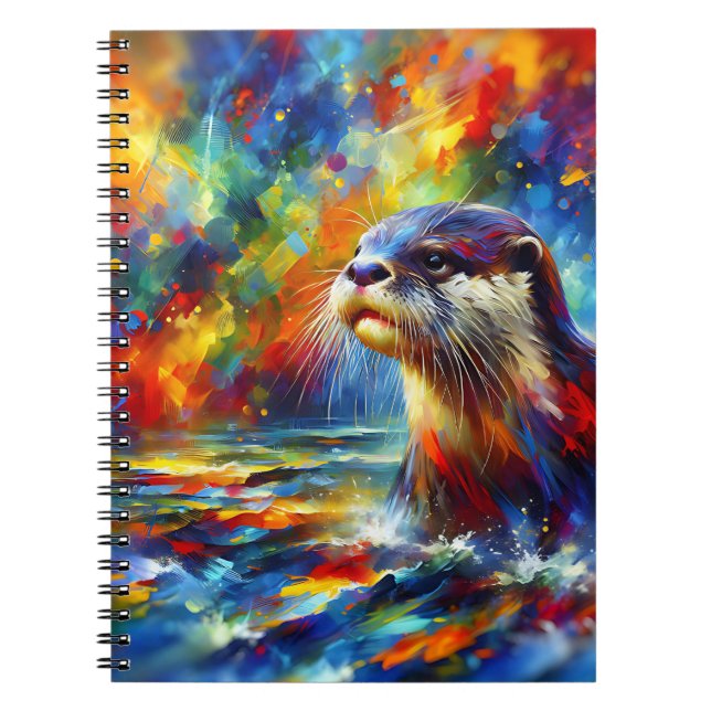 Prism Splash Utter Anteckningsbok (Framsidan)