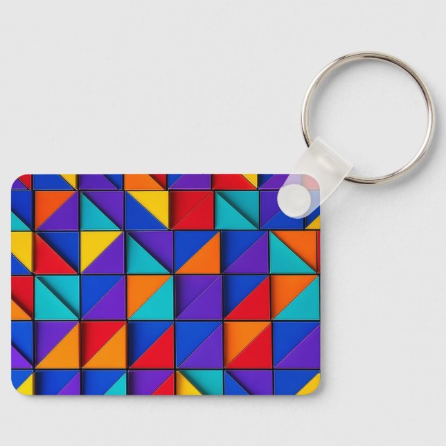 Prism Tile Nyckelring (Framsida)