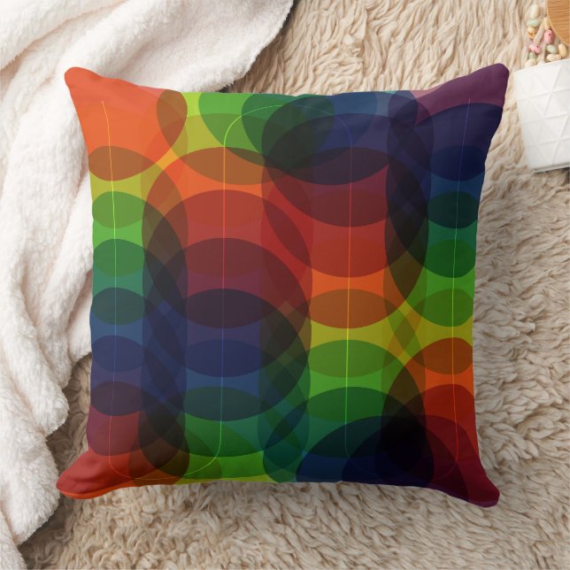 Prism Väg Gult Dekorativ kudde (Filt)