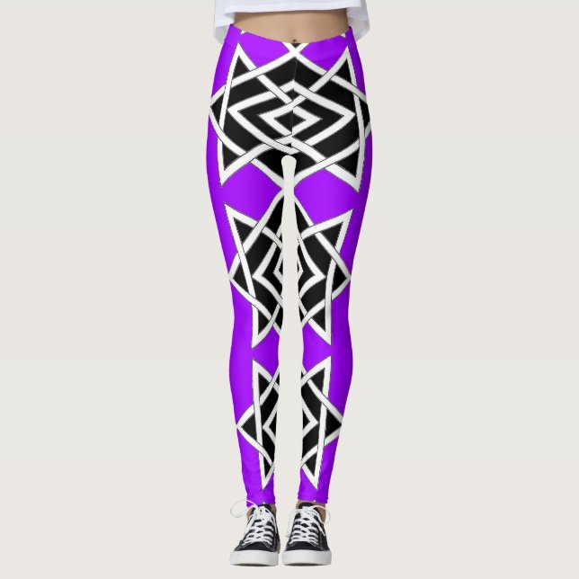 Prisma (lilor) leggings (Framsida)
