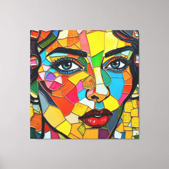 "Prismara" - Flamets delar Canvastryck (Framsida)