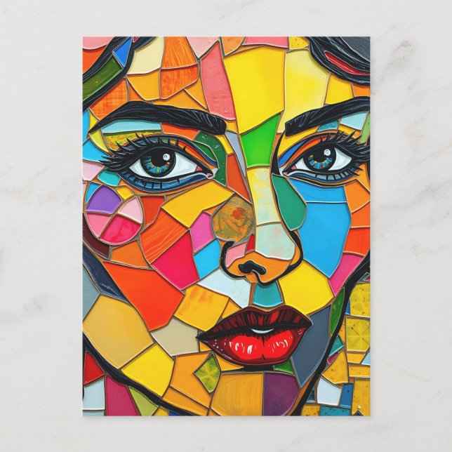 "Prismara" - Flamets delar Vykort (Framsida)