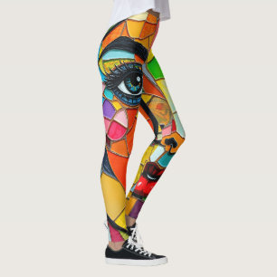“Prismara” - Fragment av hennes låga Leggings