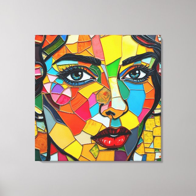 “Prismara” - Fragments of Her Flame Canvastryck (Framsida)