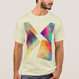 Prismatic Burst Gradient T Shirt