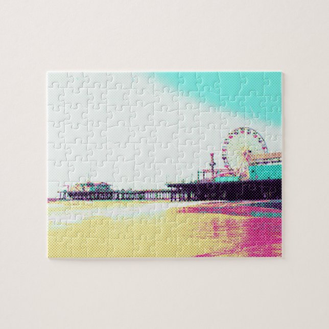 Prismatic Dots Santa Monica Pier Pussel (Horisontell)