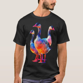 Prismatic Geese T-Shirt