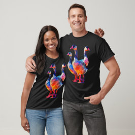 Prismatic Geese T-Shirt