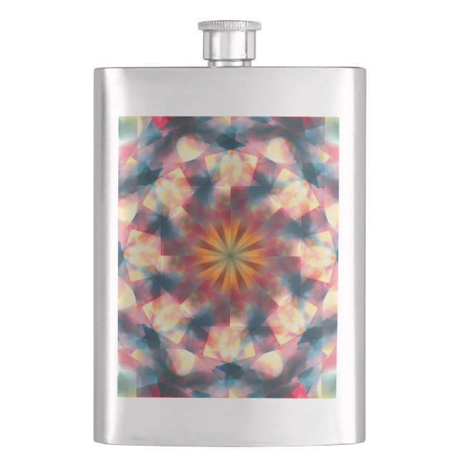 Prismatic Kaleidoscopic Psychedelic Mandala Fickplunta (Framsidan)