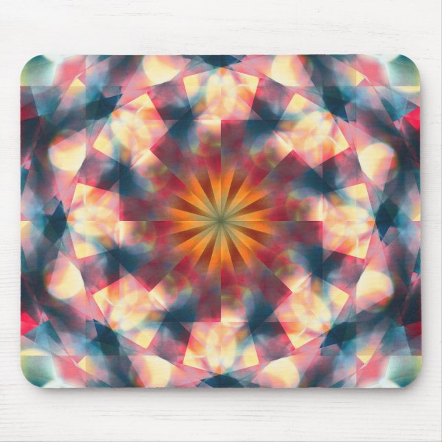 Prismatic Kaleidoscopic Psychedelic Mandala Musmatta (Framsidan)
