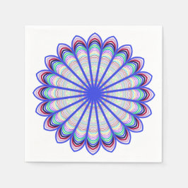 Prismatic Mandala Napkins Pappersservett