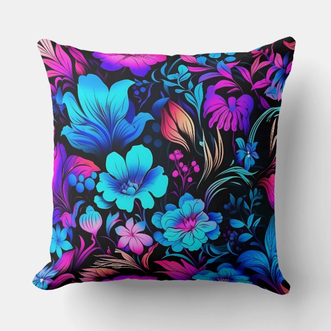 Prismatic Petalscape Botanical Kudde (Framsida)