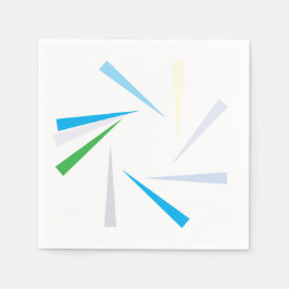 Prismatic Shutter Napkins Pappersservett