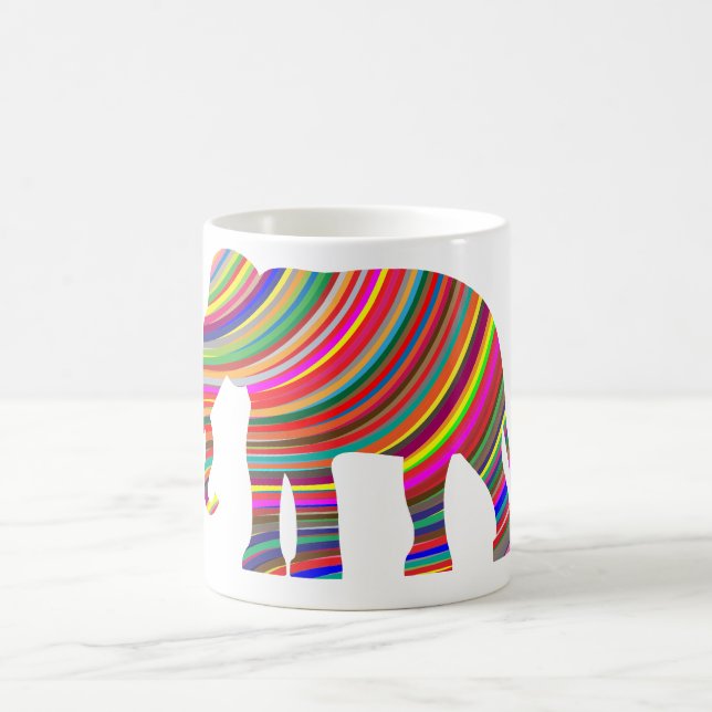 Prismatic Vågar Elephant Coffee Mugg (Center)