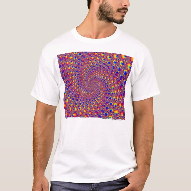 Prismatic virvel t-shirt (Framsida)