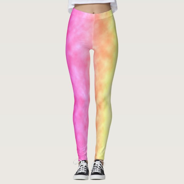 Prismatisk gryning leggings (Framsida)