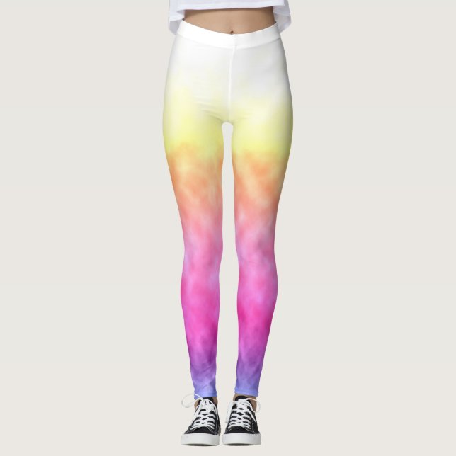 Prismatisk gryning leggings (Framsida)