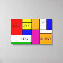 Prismatisk sammansättning 1 Neoplasticism De Stijl