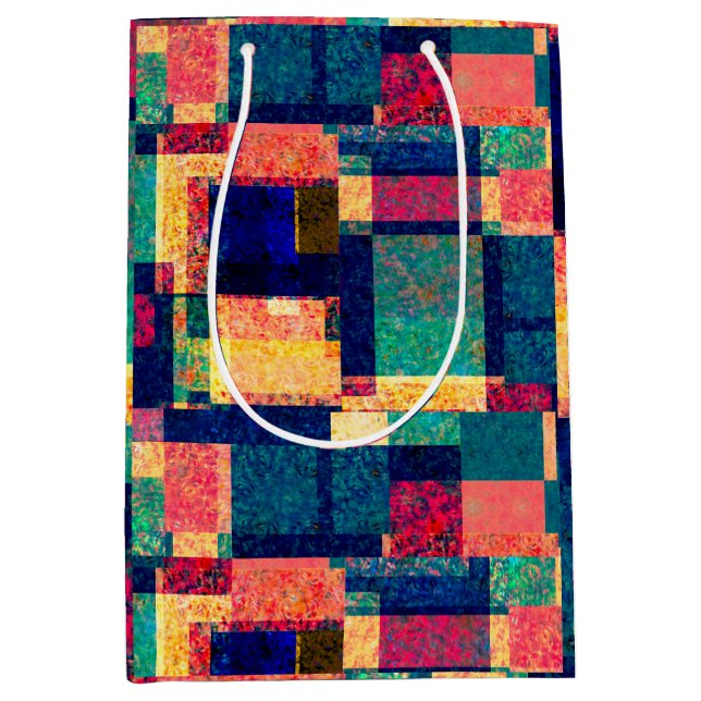 Prismatiska block – Modern abstrakt geometri (Framsidan)