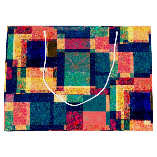 Prismatiska block – Modern abstrakt geometri (Framsidan)