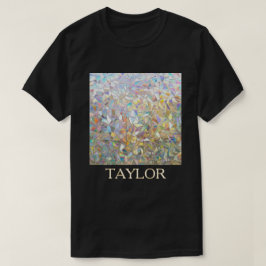 Prismatiskt glaseffekt - regnbåge prismatisk t shirt