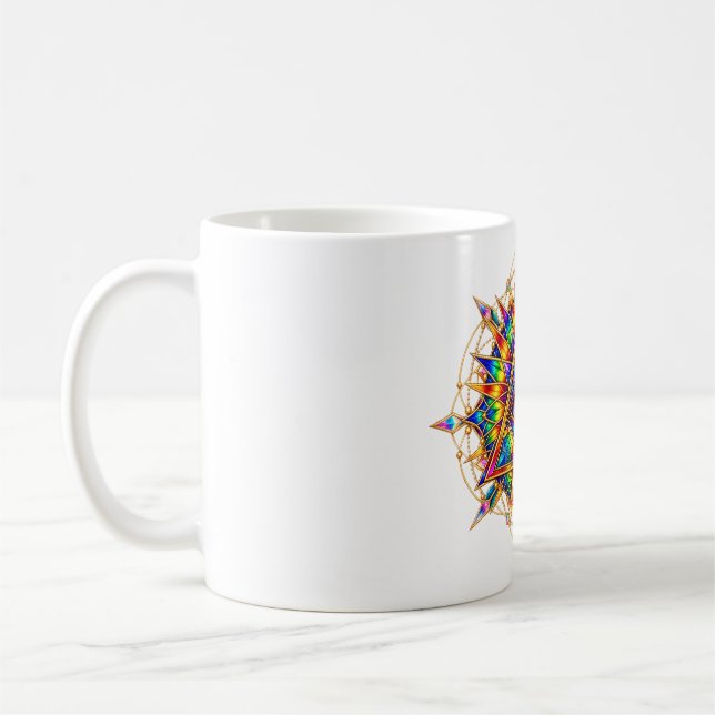 Prismatiskt morgonöga kaffemugg (Vänster)