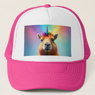 Prismhorn: Regnbåge Capybaraicorn Keps