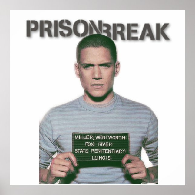 PRISON BREAK POSTER (Framsidan)