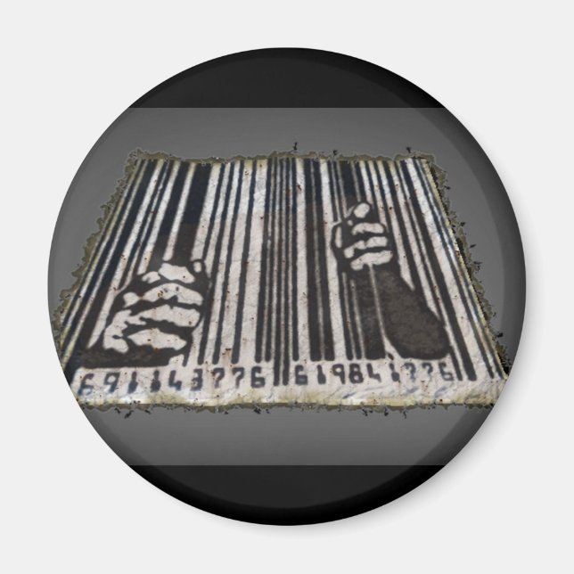 PRISON JAIL PUB CODE MAGNET (Framsidan)