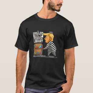 Prison Trump Presidentens kanttrupptrupp i Bibliot T Shirt