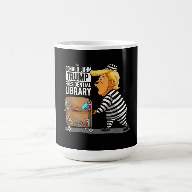 Prison Trump Presidential Library Kaffemugg (Center)
